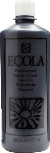 TALENS Plakatfarbe 1000ml 0971-7000 schwarz