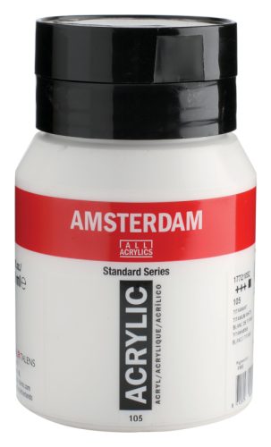 Acrylfarbe Amsterdam 500ml 17721052 Titanweiss
