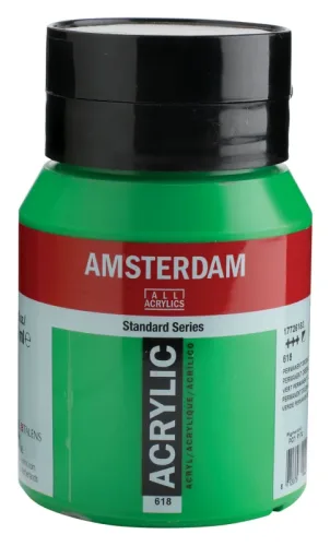 Acrylfarbe Amsterdam 500ml 17726182 Permanentgr&uuml;n hell