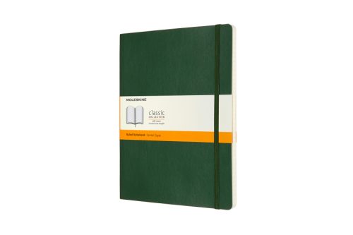 MOLESKINE Notizbuch XL SC 25x19cm 600059 liniert, myrtengr&uuml;n, 192 S.