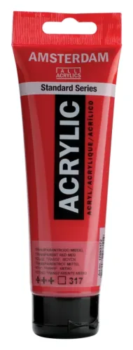Acrylfarbe Amsterdam 120ml 17093172 transp.rot m.