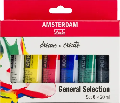 Amsterdam Starter Set 17820406 6x20ml