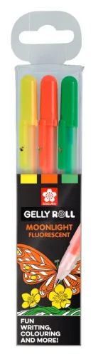 SAKURA Gelly Roll 0.5mm POXPGBMOO3B Moonlight Happy 3 St&uuml;ck