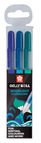 SAKURA Gelly Roll 0.5mm POXPGBMOO3C Moonlight Ocean 3 St&uuml;ck