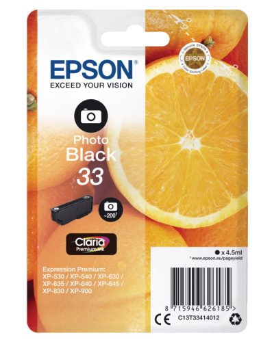 Epson, Epson C13T33414012 - Tintenpatrone