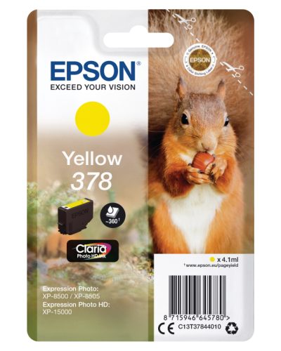 Epson, Original Tintenpatrone yellow Epson No. 378, T378440