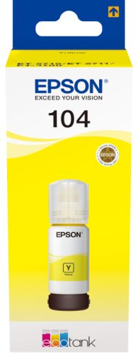 Epson - Tintenbehälter 104 yellow
