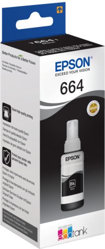 EPSON Tintenbeh&auml;lter 664 schwarz T664140 EcoTank L355/L555 4000 Seiten