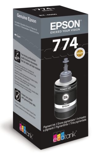 EPSON Tintenbeh&auml;lter 774 pig.schwarz T774140 EcoTank ET-4550 6000 Seiten