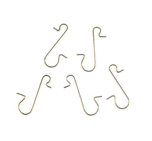 NEUTRAL Schnellaufh&auml;nger gold 602-411 Weihnachtskugeln 50 St&uuml;ck