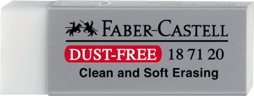 Faber-Castell - Radiergummi, 6.2X2.15X1.15CM, Weiss