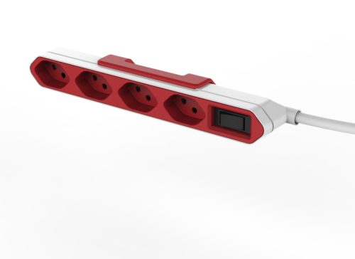 Allocacoc Steckdosenleiste PowerBar 4x