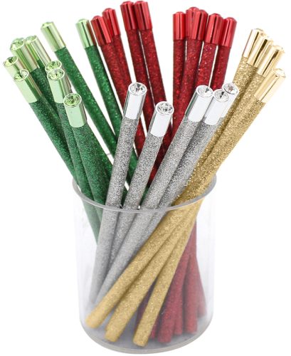 ROOST Bleistift Crystal Glitter TSKY-P03 farbig assortiert