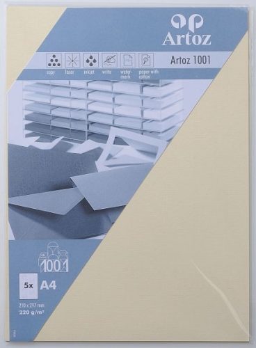 ARTOZ Karten 1001 A4 107696142 220g. chamois 5 Blatt