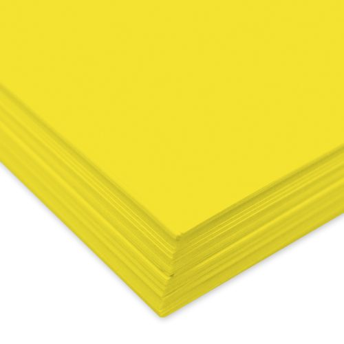 URSUS Tonzeichenpapier A4 2174612 130g. citronengelb 100 Blatt
