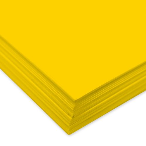 URSUS Tonzeichenpapier A4 2174615 130g. sonnengelb 100 Blatt