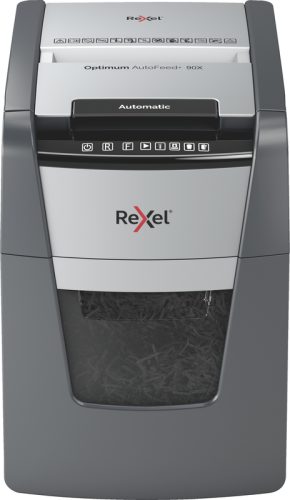 REXEL Aktenvernichter Optimum AF+ 2020090XCH 90X. P-4. 20lt