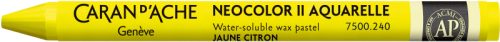 CARAN D'ACHE Wachsmalstift Neocolor II 7500.240 zitronengelb