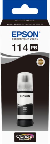 EPSON Tintenbeh&auml;lter 114 ph. schwarz T07B140 EcoTank ET-8500 6700 Seiten