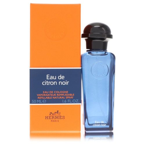Eau de Citron Noir by Herm&egrave;s Eau de Cologne Refillable Spray 50 ml