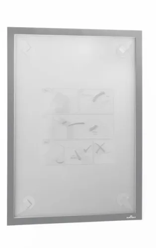 DURABLE, DURABLE Duraframe Wallpaper A3 488423 silber. selbstklebend
