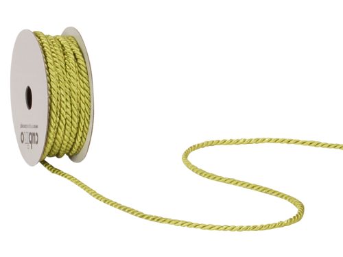 SPYK Seidenkordel Cubino 3525.0057 3mmx5m gr&uuml;n