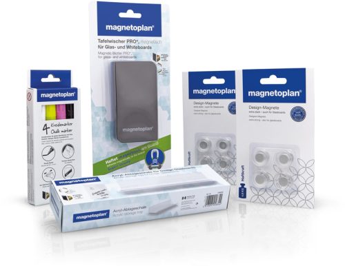 MAGNETOPLAN Zubeh&ouml;r Set f&uuml;r Glasboards 1346050 14-teilig