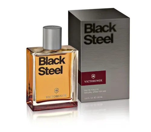 Victorinox Black Steel by Victorinox Eau de Toilette Spray 100 ml