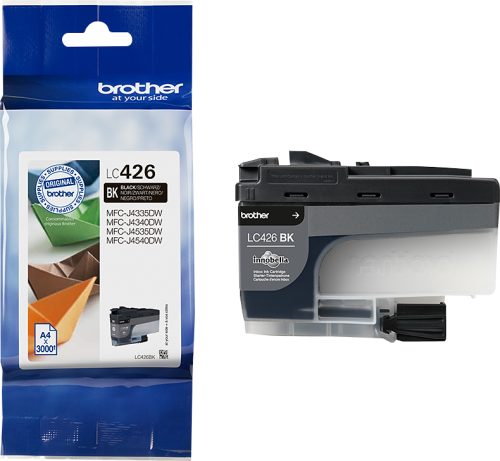 BROTHER Tintenpatrone schwarz LC-426BK MFC-J4335 3000 Seiten