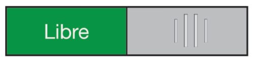 BEREC T&uuml;rschild 27,4x102mm 314.082 Alu, Libre-Occup&eacute;