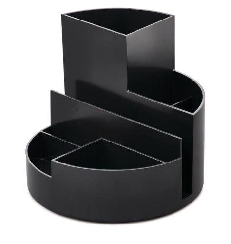 MAUL Stiftek&ouml;cher Recycle 4117690.ECO 6 F&auml;cher, 14cm,12.5cm,schwarz
