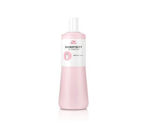 Wella Shinefinity Activator Bottle Usage 2% 1000 ml