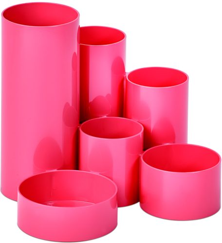 MAUL Stiftek&ouml;cher MAULtubo 4115523 6 R&ouml;hren, touch of rose