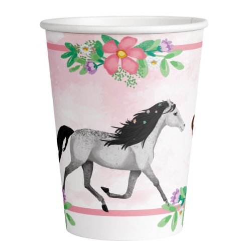 Riethmüller - 8 Becher Pferde, Multicolor
