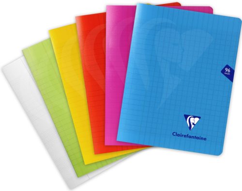 CLAIREFONTAINE Schulheft 170x220mm 303741C S&eacute;y&egrave;s ass. 48 Blatt