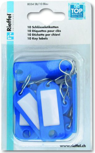 RIEFFEL Robert Rieffel 8034 SB/10 BLAU Schl&uuml;sselanh&auml;nger blau