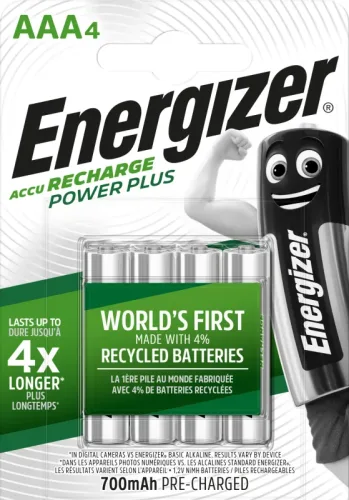 ENERGIZER Batterie Akku E300626602 AAA/HR03, 700mAh, 4 St&uuml;ck