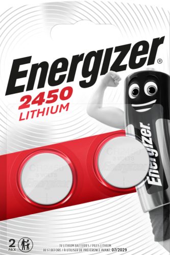 ENERGIZER Knopfzelle E300830702 CR2450, 2 St&uuml;ck