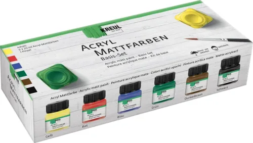 KREUL Set Mattfarbe CKH75600 6x20ml