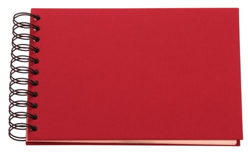R&Ouml;SSLER Fotoalbum 1329452361 19.5x14.5cm, rot/off-white