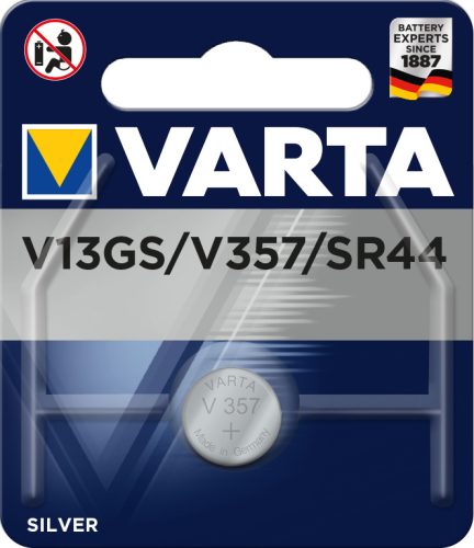 VARTA Knopfzelle 4176101401 V13GS/SR44, 1 St&uuml;ck