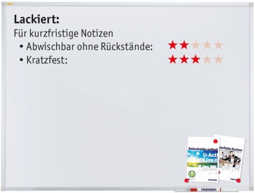 FRANKEN Whiteboard 100x150cm SC3109 X-tra!Line lackiert