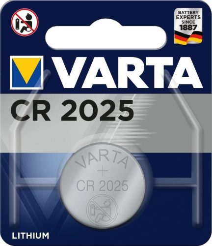 VARTA Knopfzelle Lith. CR2025,3V 6025101401 170 mAh 1 St&uuml;ck