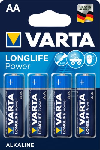 VARTA Batterie Longlife Power 04906 121 414 AA/LR06, 4 St&uuml;ck