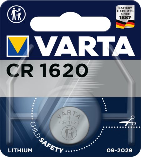 VARTA Knopfzelle 6620101401 CR1620, 1 St&uuml;ck