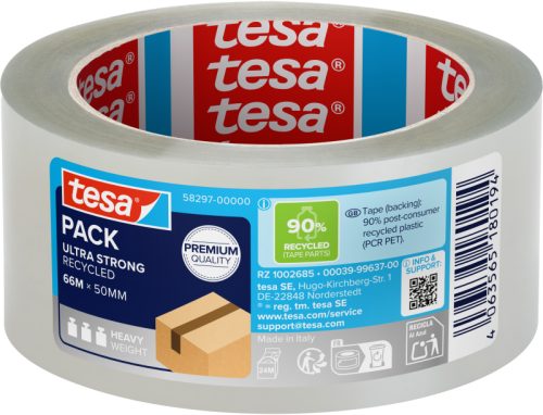TESA Verpackungsband ECO 50mmx66m 58297-00000 5829700000 ultra strong trans.