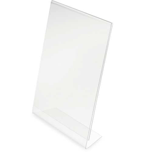 DEFLECTO Tischaufsteller Acryl A5 47501 schr&auml;g, hoch