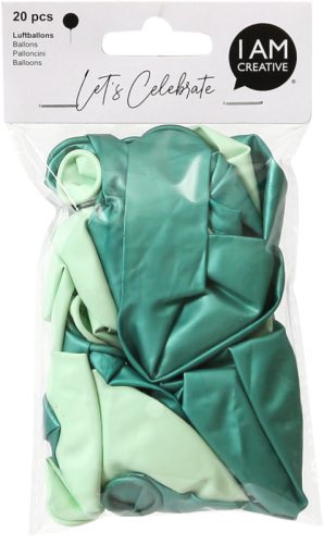 I AM CREATIVE Luftballons, mint mix 6010.77 20 St&uuml;ck