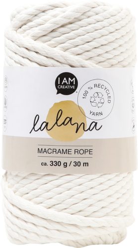 Lalana - Bastelwolle, 30M, Creme