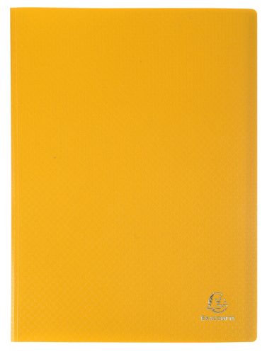 EXACOMPTA Sichtbuch A4, PP 8519E gelb 10 Taschen